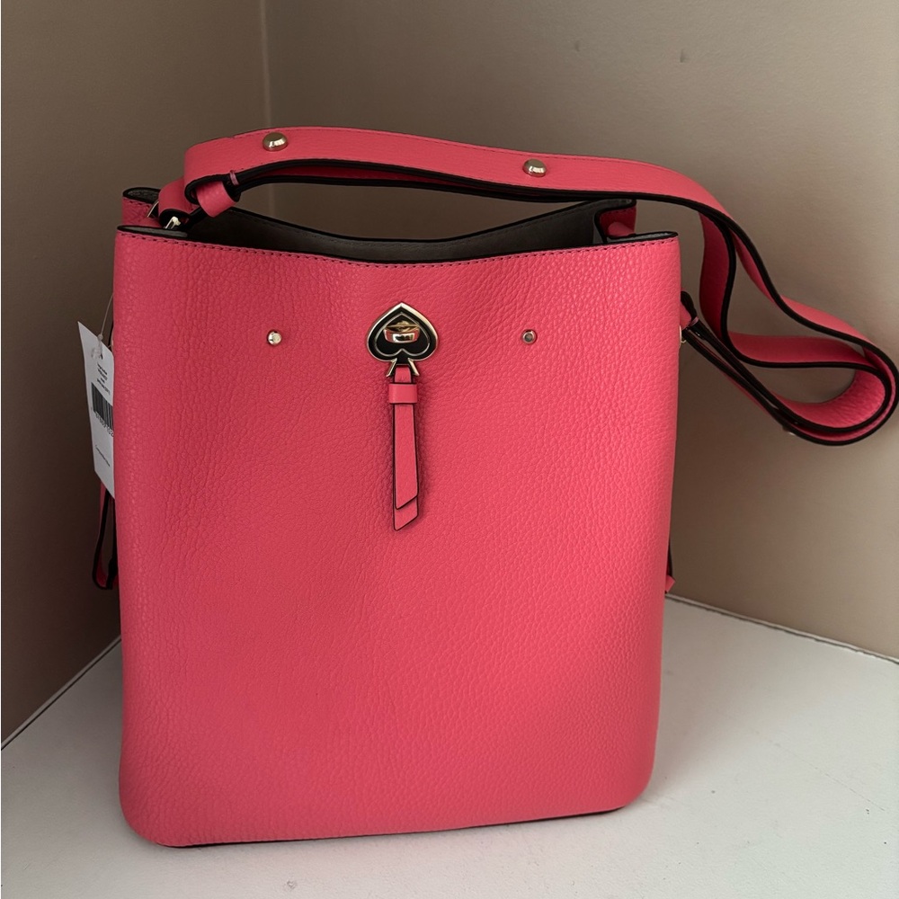 Pink Kate Spade Leather Shoulder Bag
